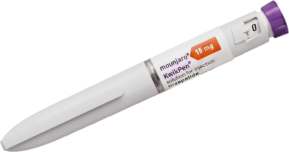 Mounjaro 15 mg KwikPen — tirzepatide solution for injection