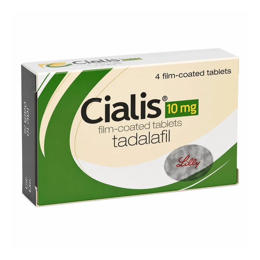 Cialis® 10 mg pack (Lilly) — the original branded tadalafil
