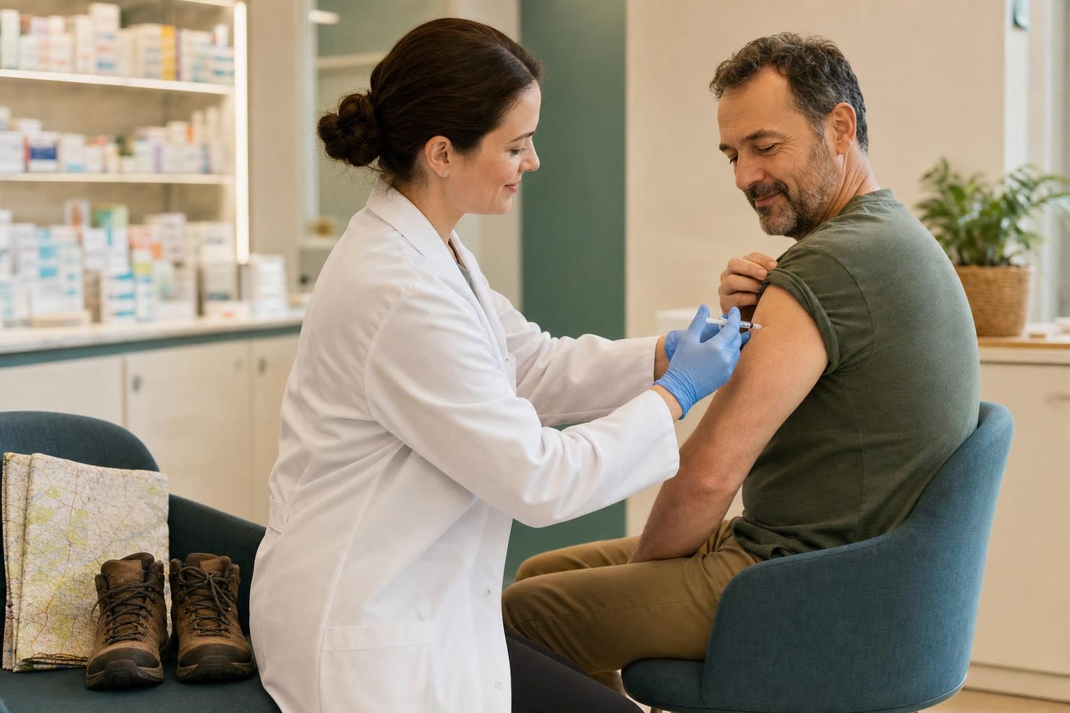 Diphtheria, tetanus & polio