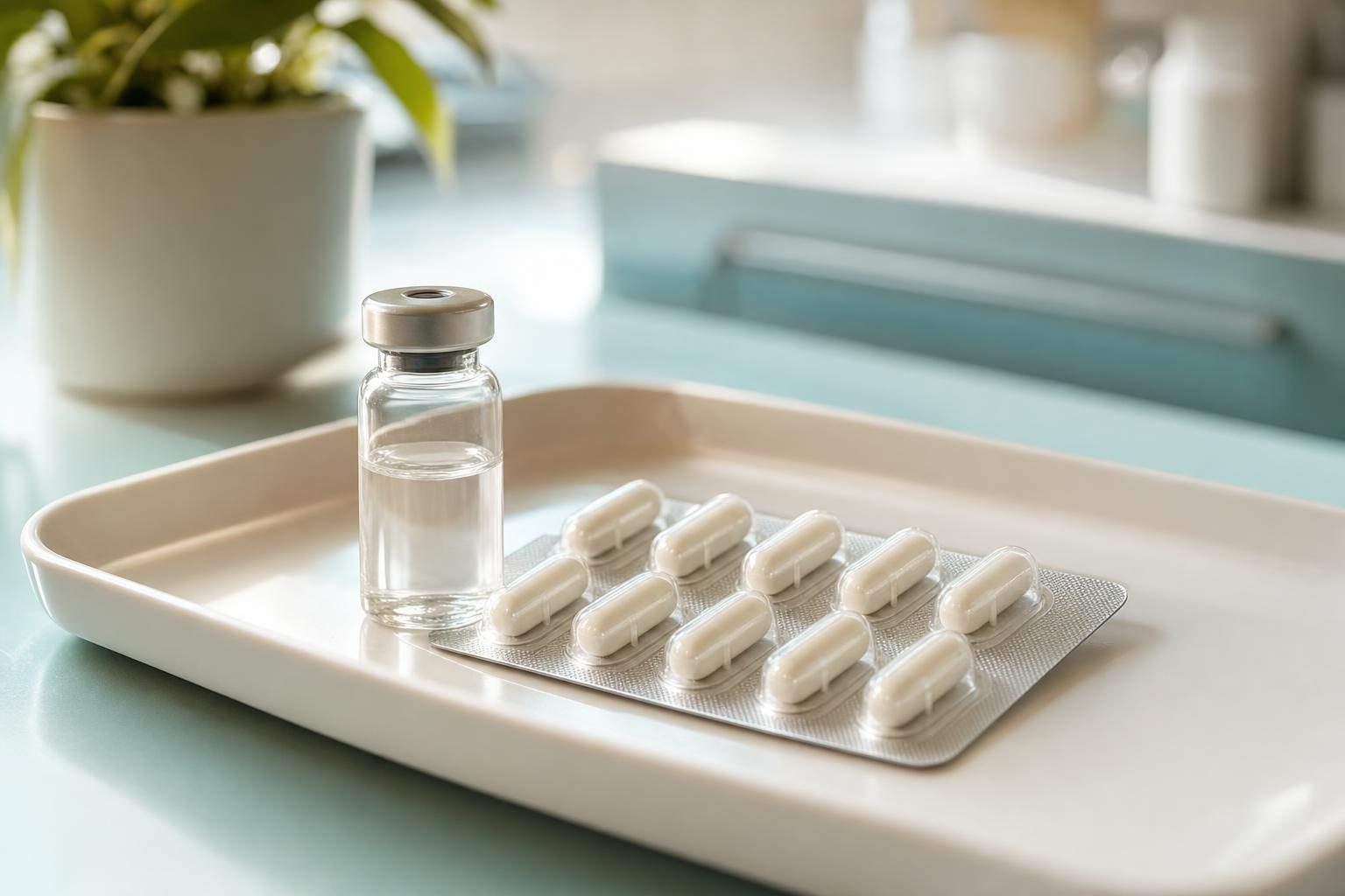 Typhoid — injection or oral