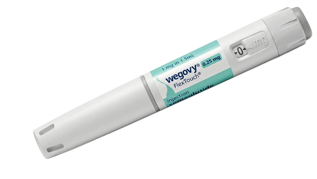 Wegovy 0.25 mg FlexTouch pen — semaglutide solution for injection