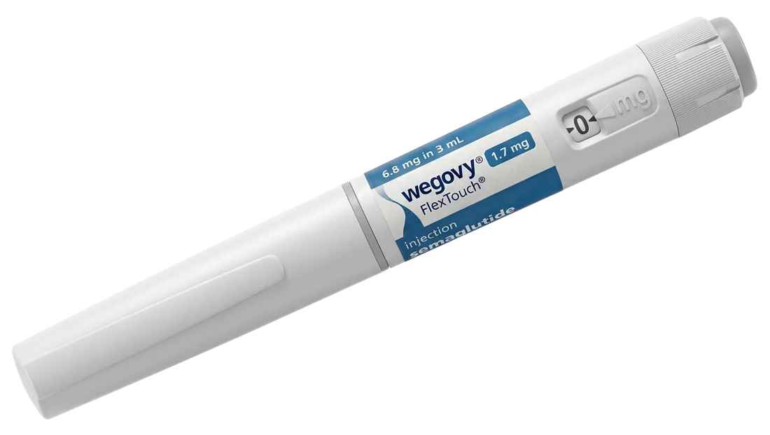 Wegovy 1.7 mg FlexTouch pen — semaglutide solution for injection