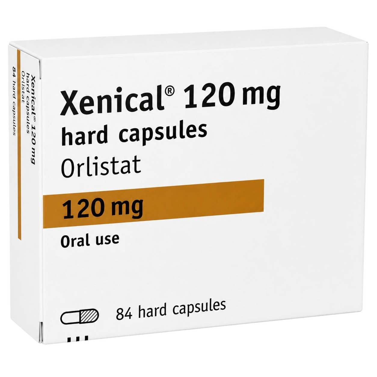 Xenical (branded orlistat)