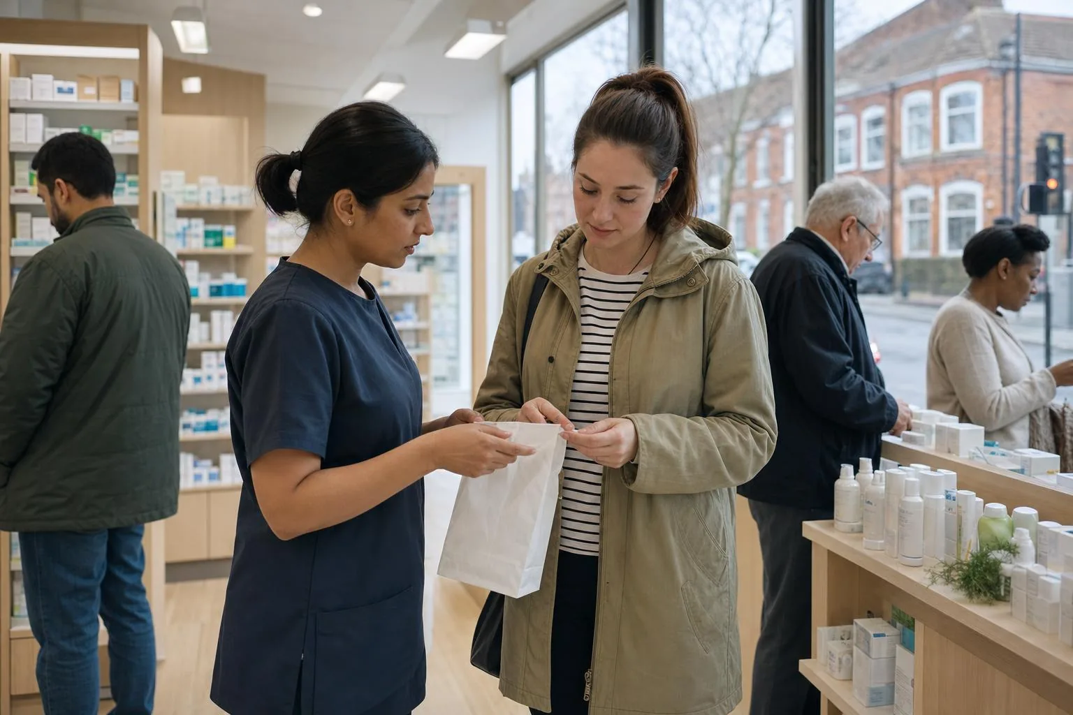 UTI treatment without seeing a GP — NHS Pharmacy First — illustrative photograph