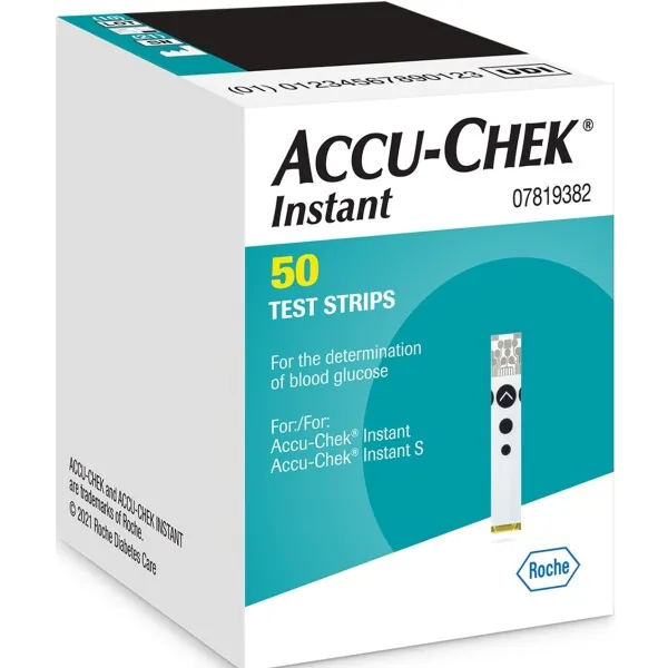 Accu-Chek Instant Blood Glucose Test Strips 50