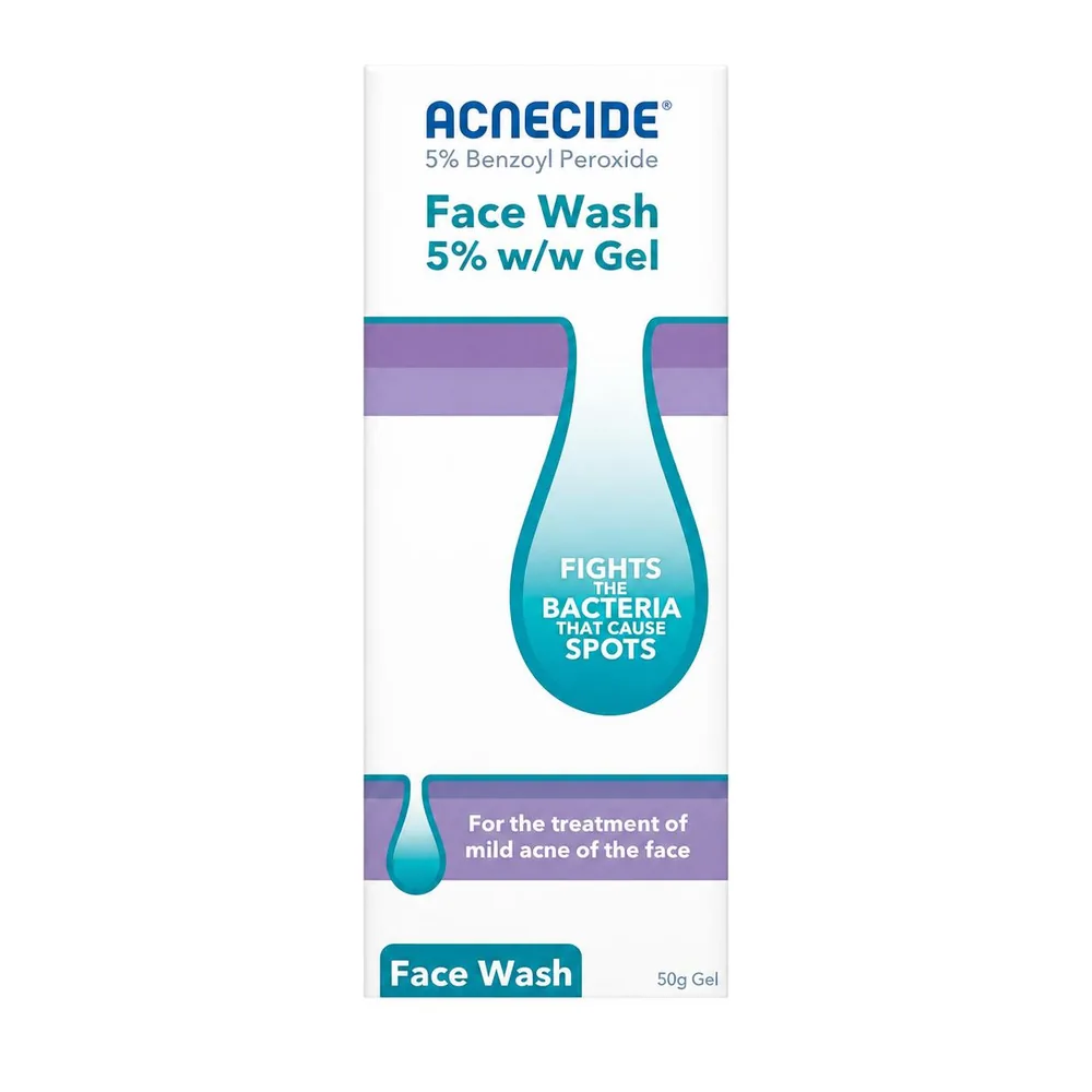 Acnecide Face Wash 5% Gel 50g