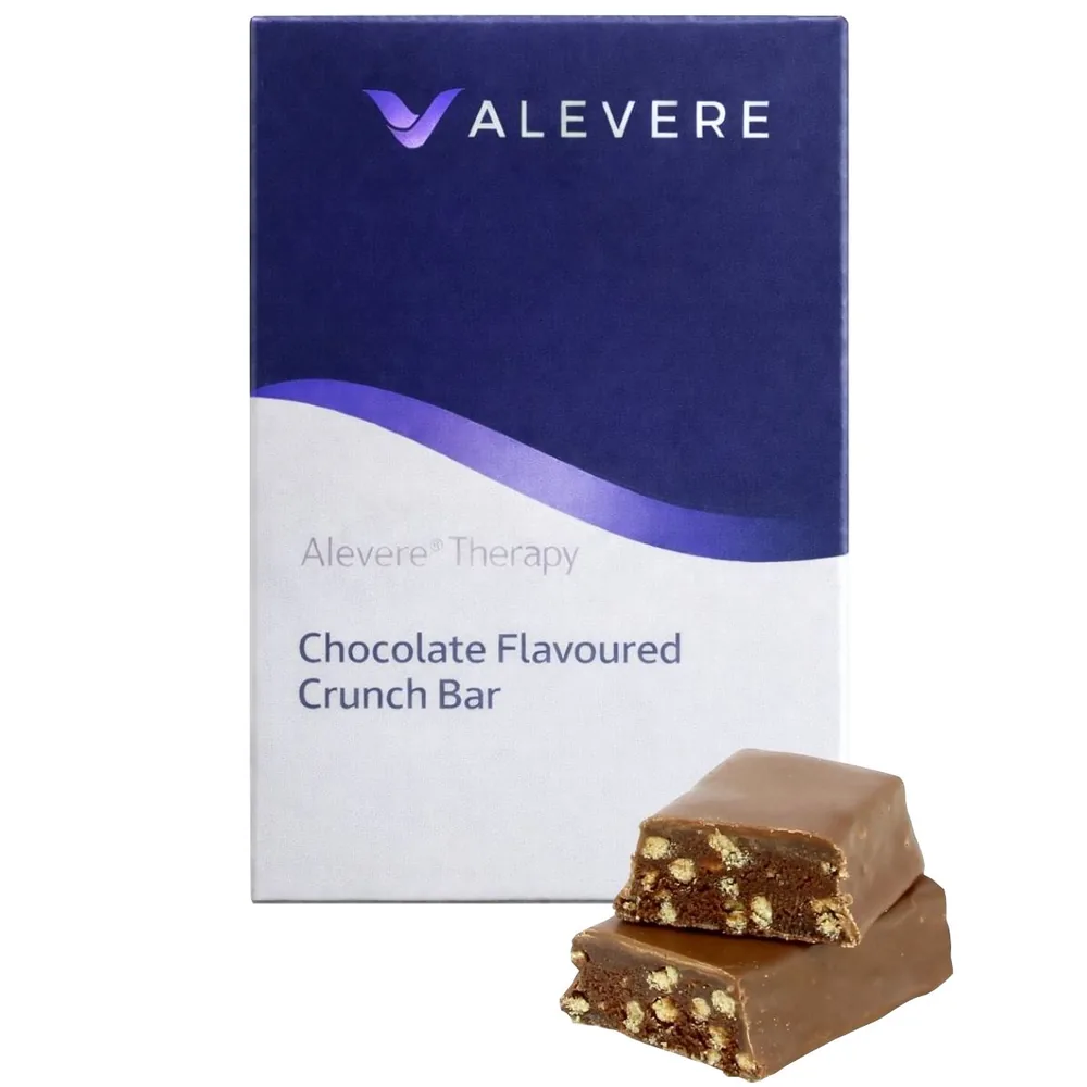 Alevere Chocolate Flavoured Crunch Bar 7 Bars