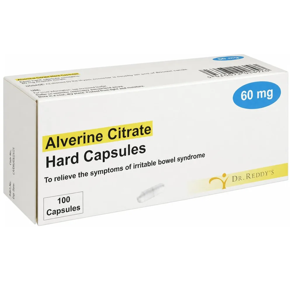 Alverine Citrate 60mg Capsules 100