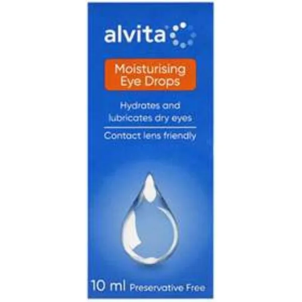 Alvita Moisturising Eye Drops 10ml