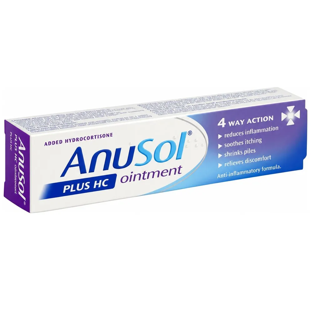 Anusol Plus HC Ointment and Suppositories