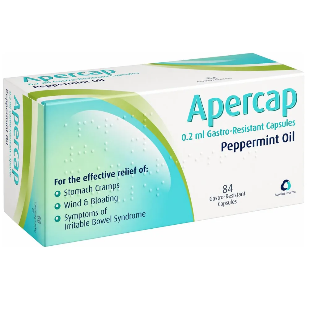 Apercap Peppermint Oil Capsules 84