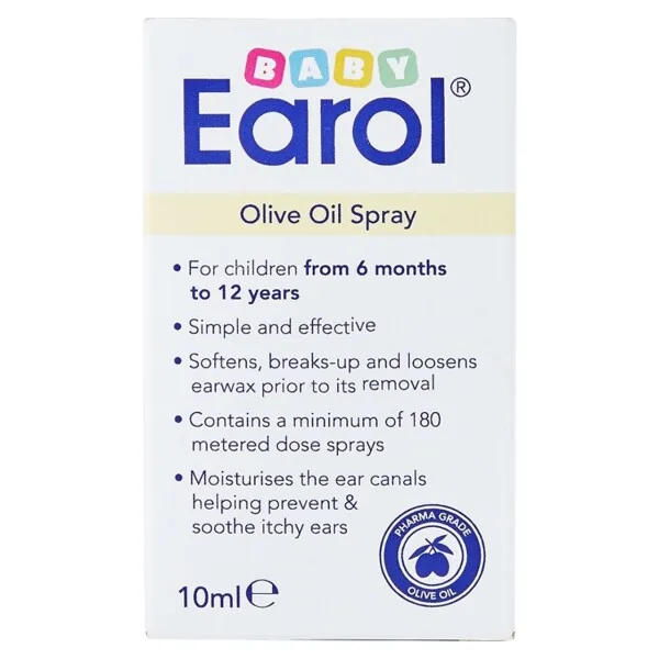 Baby Earol Olive Oil Spray 10ml