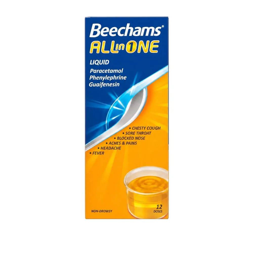 Beechams All In One Liquid 160ml