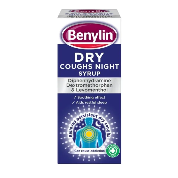 Benylin Dry Coughs Night Syrup 150ml