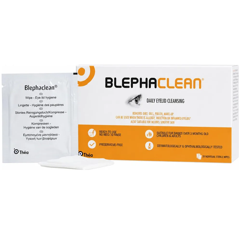 Blephaclean Eyelid Hygiene Wipes 20
