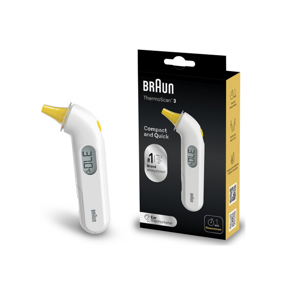 Braun ThermoScan 3 Ear Thermometer IRT3030