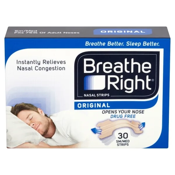 Breathe Right Original Nasal Strips 30