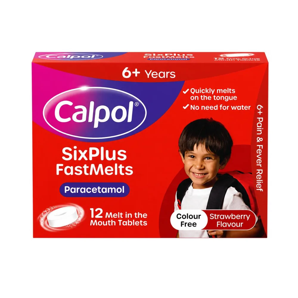 Calpol SixPlus Fastmelts 12