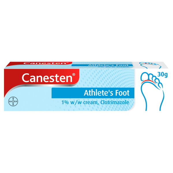 Canesten Athlete's Foot 1% Cream 30g