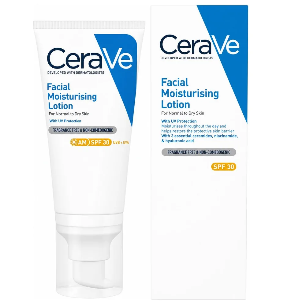 CeraVe AM Facial Moisturising Lotion 52ml