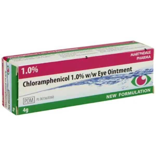Chloramphenicol 1% Eye Ointment 4g