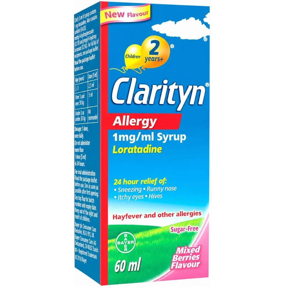 Clarityn Allergy Syrup for Children 60ml