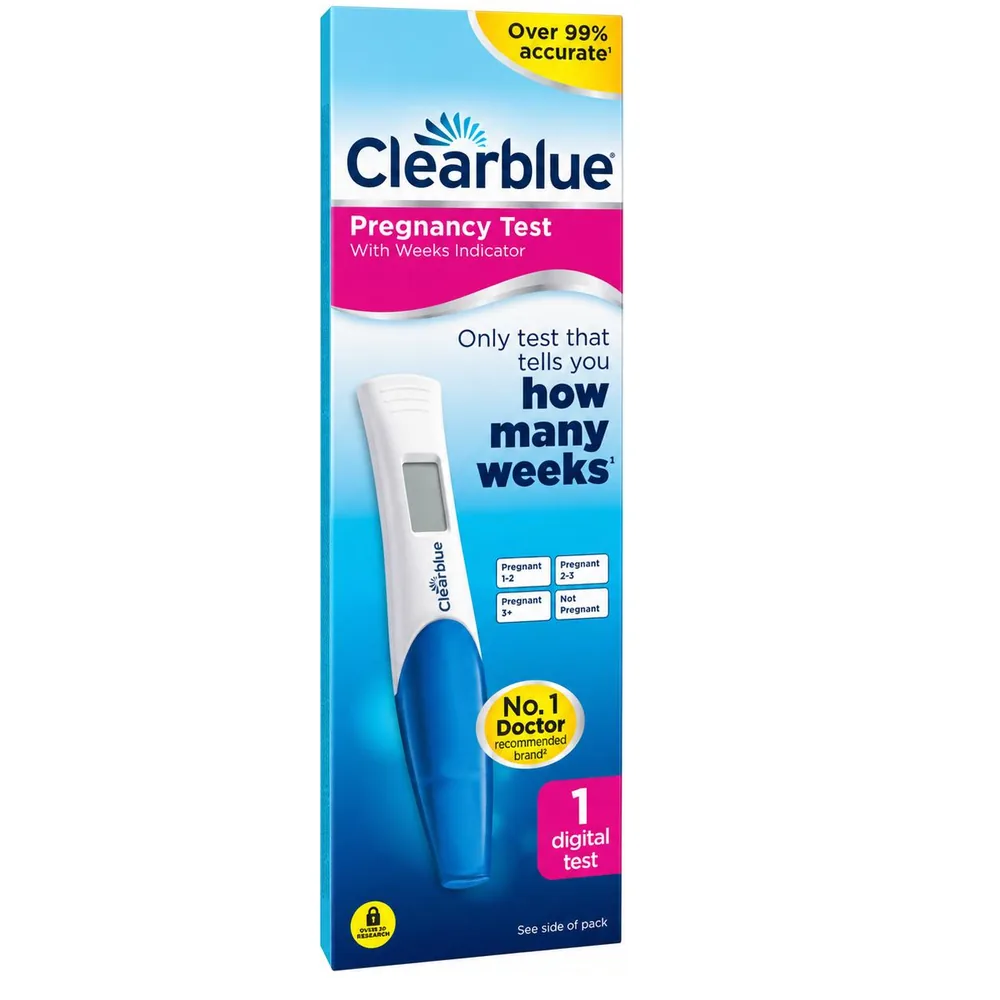 Clearblue Digital Pregnancy Test with Weeks Indicator