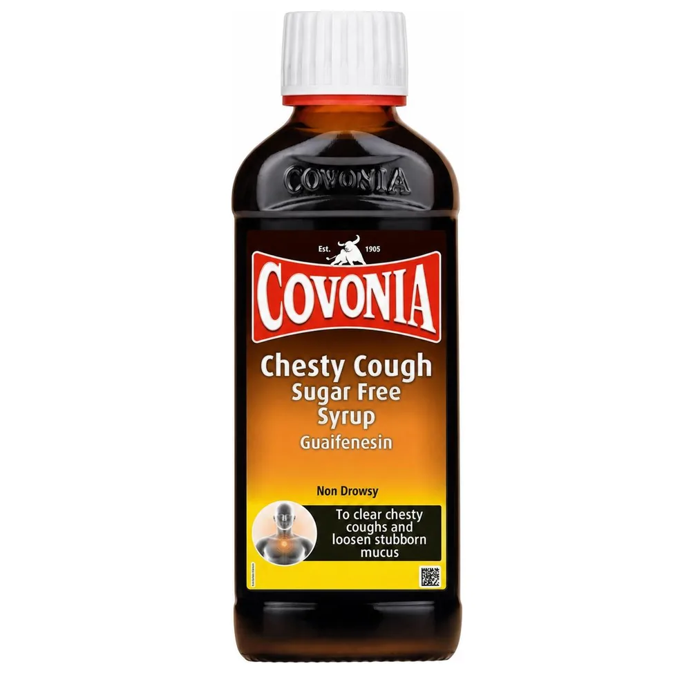 Covonia Chesty Cough Sugar Free Syrup 150ml