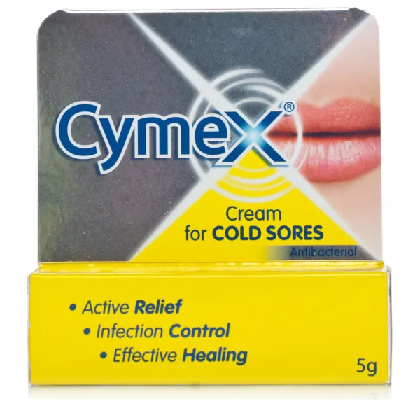 Cymex Cream for Cold Sores & Cracked Lips 5g