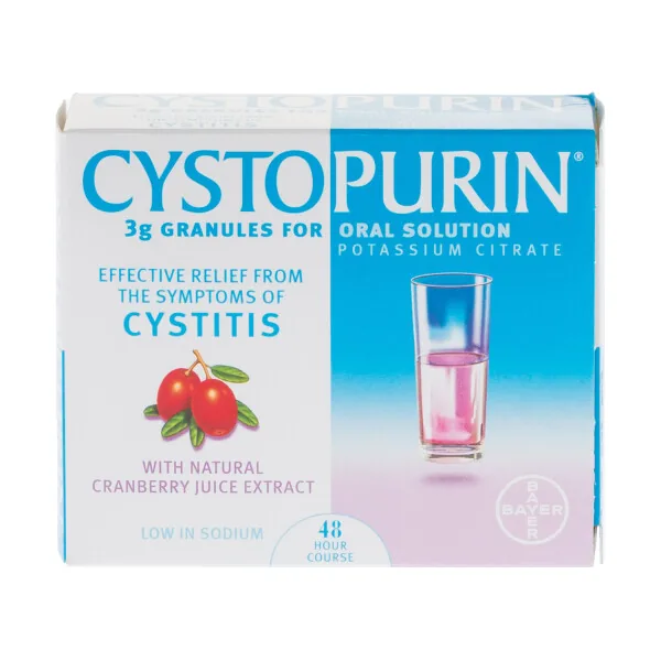 Cystopurin Cranberry Flavour 3g Sachets 6