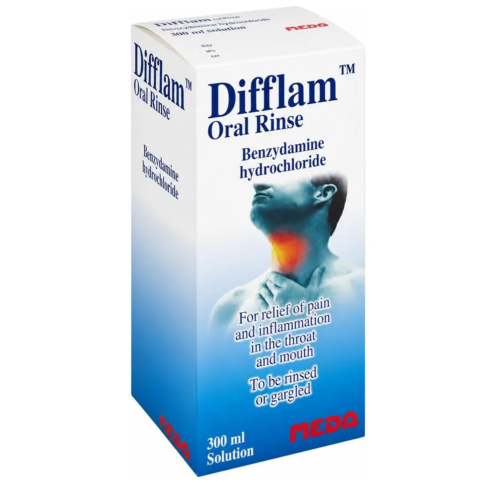 Difflam Oral Rinse and Spray