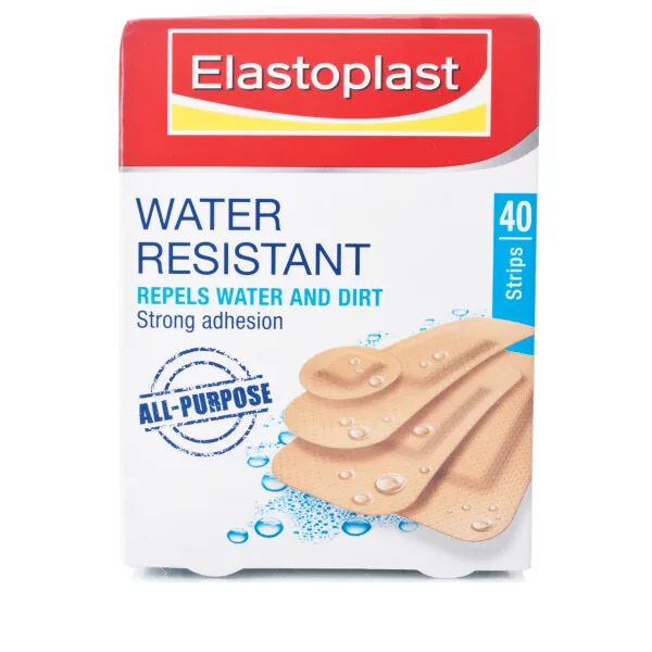Elastoplast Water Resistant Plasters 40 Assorted