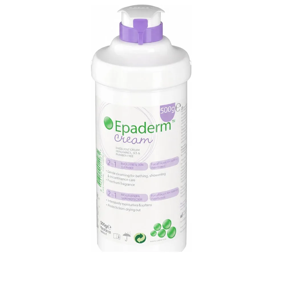 Epaderm Emollient Cream and Ointment 500g