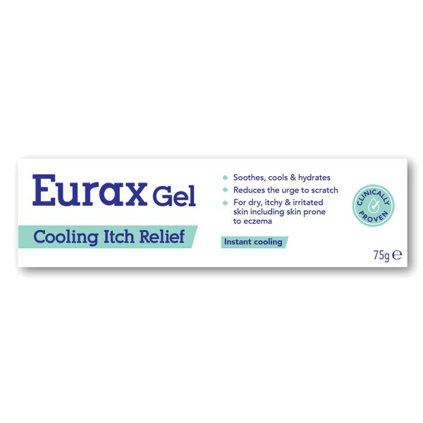 Eurax Cooling Itch Relief Gel 75g