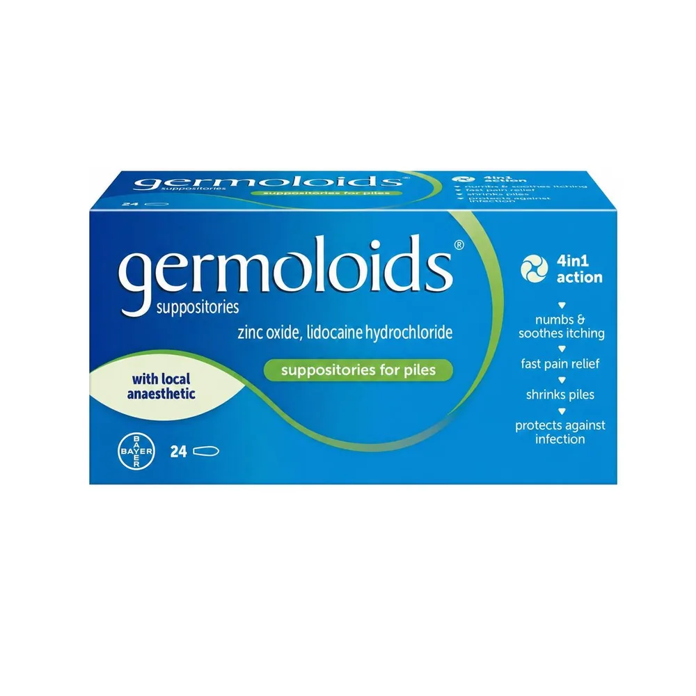 Germoloids Suppositories 24