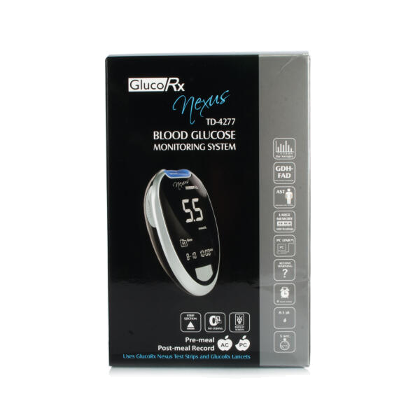 GlucoRx Nexus Blood Glucose Monitoring System