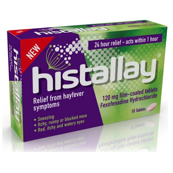 Histallay Fexofenadine 120mg Tablets 10