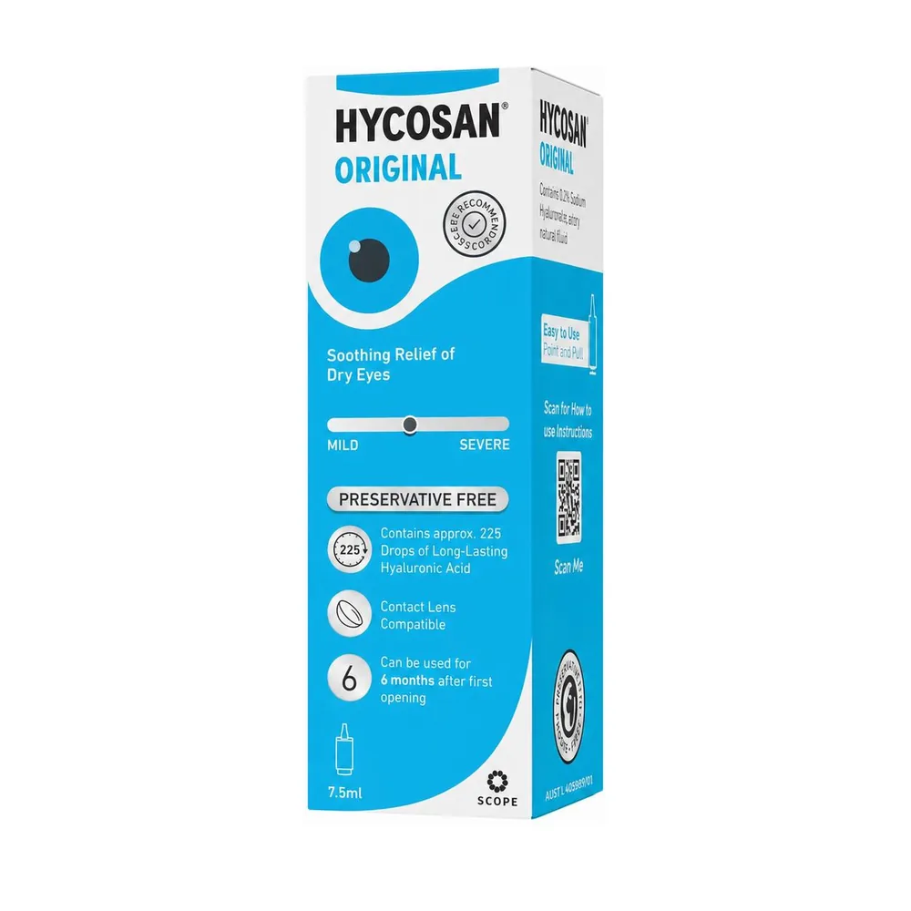 Hycosan Original Eye Drops 7.5ml