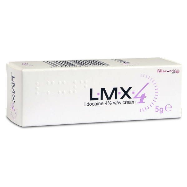 LMX4 Lidocaine 4% Numbing Cream 5g
