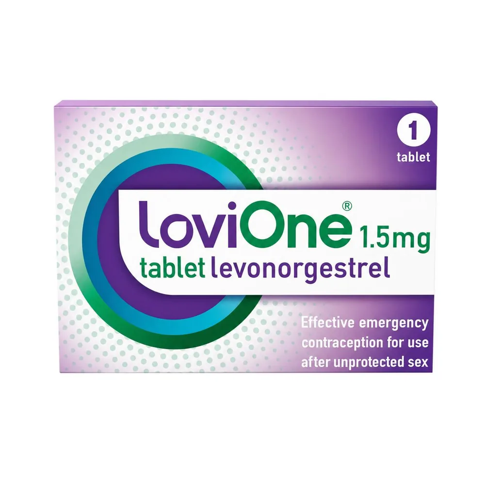 LoviOne Emergency Contraception 1.5mg Levonorgestrel Tablet