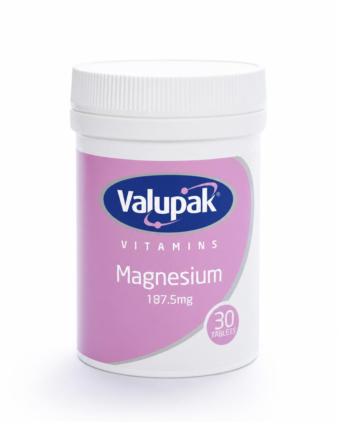 Magnesium 187.5mg Tablets