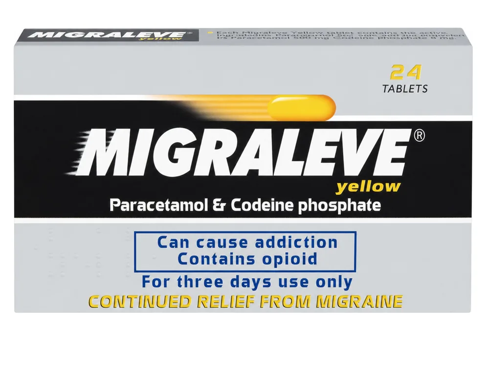 Migraleve Yellow Tablets 24
