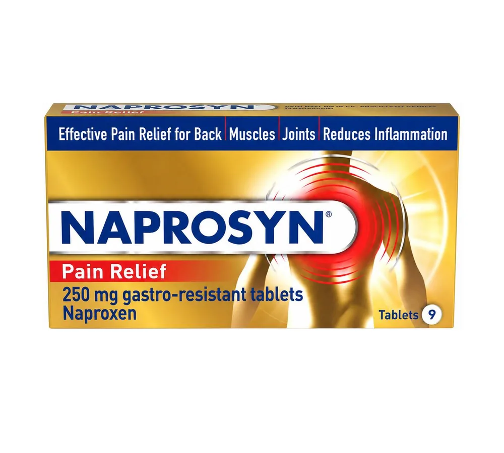 Naprosyn Pain Relief 250mg Gastro-Resistant Tablets