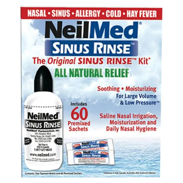 NeilMed Sinus Rinse Kit and Refills