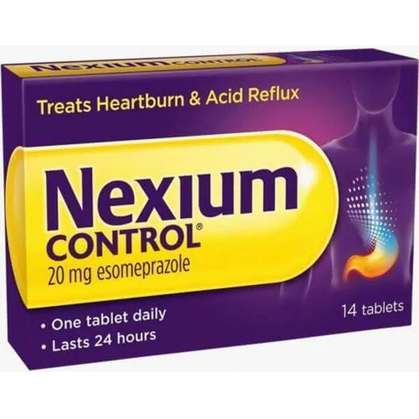 Nexium Control 20mg Gastro-Resistant Tablets 14