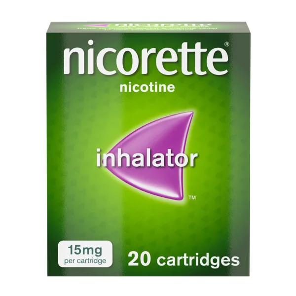 Nicorette Inhalator 15mg Cartridges
