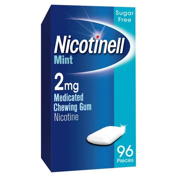 Nicotinell Medicated Chewing Gum 2mg & 4mg