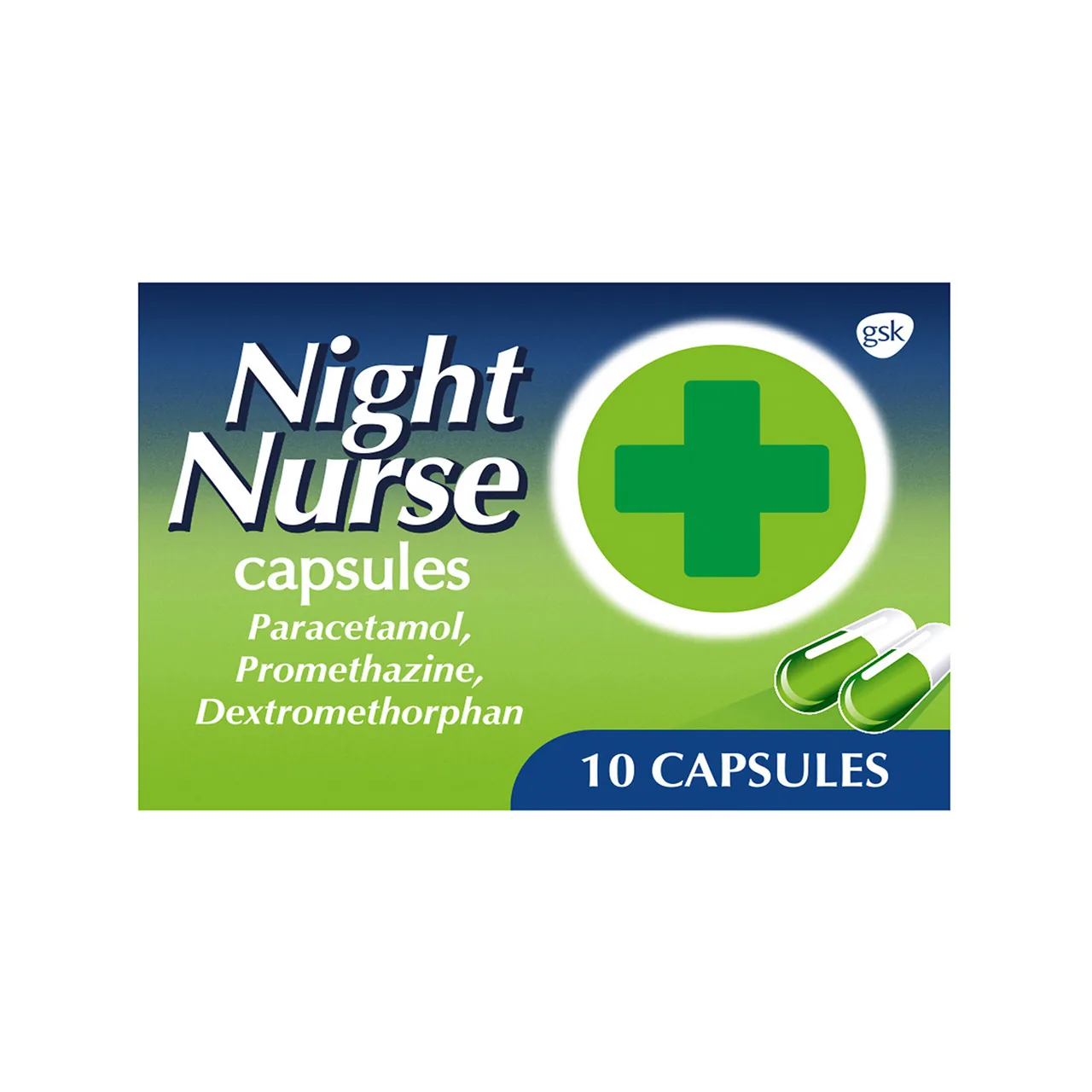 Night Nurse Cold & Flu Capsules