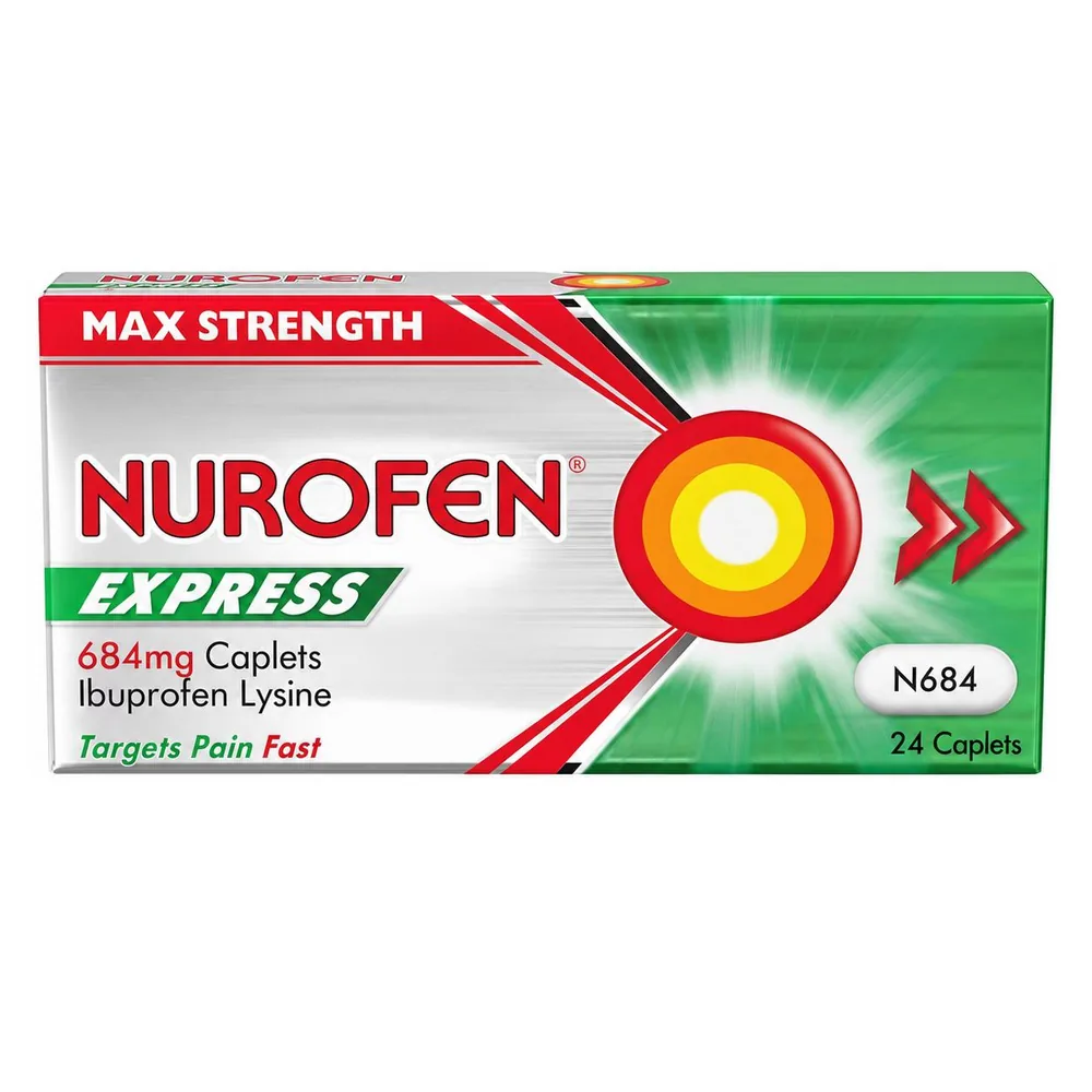 Nurofen Express 684mg Caplets