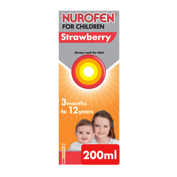 Nurofen for Children 3 Months to 12 Years Oral Suspension 200ml